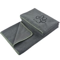 【WNING small pet】 SUNLANDDog TowelSoft Plasterpet Drying สำหรับสุนัขขนาดใหญ่แมว30Inx50In 1ชิ้น