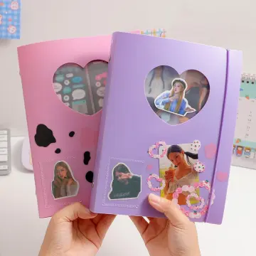 A5 Mini Binder Heart Design and Photocards Photo Protector Sleeves of in  2023