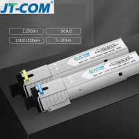 2ชิ้น SC LC โมดูล SFP Gigabit DDM BIDI Mini Gbic 1000Mbps รับส่งสัญญาณไฟเบอร์โมดูล SFP เข้ากันได้กับ Microrotik ซิสโก้สวิทช์