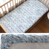 Baby Crib Fitted Sheet Cotton Baby Cot Bedding For Newborns Kid Bed Mattress Cover With Elastic For Children Accept Custom Make