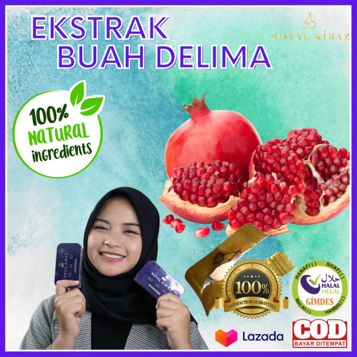 Ekstrak Buah Delima Untuk Meningkatkan Kesehatan Gigi Obat Gigi Gusi Bengkak Obat Kesehatan Gigi Herbal Royal Kiraz Turki Asli Obat Herbal Lazada Indonesia