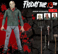 Model โมเดล ของแท้ 100% NECA จากเรื่อง Friday the 13th Part 3 3D 1982 ศุกร์ 13 ฝันหวาน ภาค 3 Jason Voorhees เจสัน วอร์ฮีส์ Ultimate Ver Original from Japan Figma ฟิกม่า Anime ขยับแขน-ขาได้ ของขวัญ อนิเมะ การ์ตูน มังงะ Doll ตุ๊กตา manga Figure ฟิกเกอร์