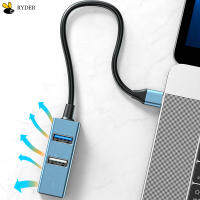 Usb Hub 4-Port Hub Splitter Usb 3.0 + 2.0 4-In-1อะแดปเตอร์ Dock Cable สำหรับโน๊ตบุ๊คคอมพิวเตอร์เมาส์คีย์บอร์ด