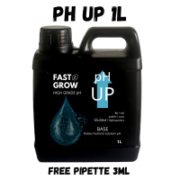 pH UP ⬆️ น้ำยาปรับค่า pH ในน้ำ ใช้ได้กับต้นไม้และบ่อปลา FastGrow 1L