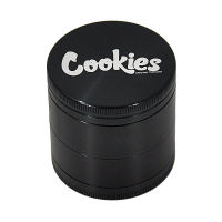 [In stock]Cookies 53mm โลหะเครื่องบด สี่ชั้นอลูมิเนียม磨烟器 หักเครื่องดูดควัน Herb Grinder