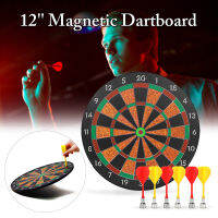 Magnetic Dart Target Board Set Wall Mounted Dartboards Flocking Dartboard Darts Board Set Parent-Child Game Accessories