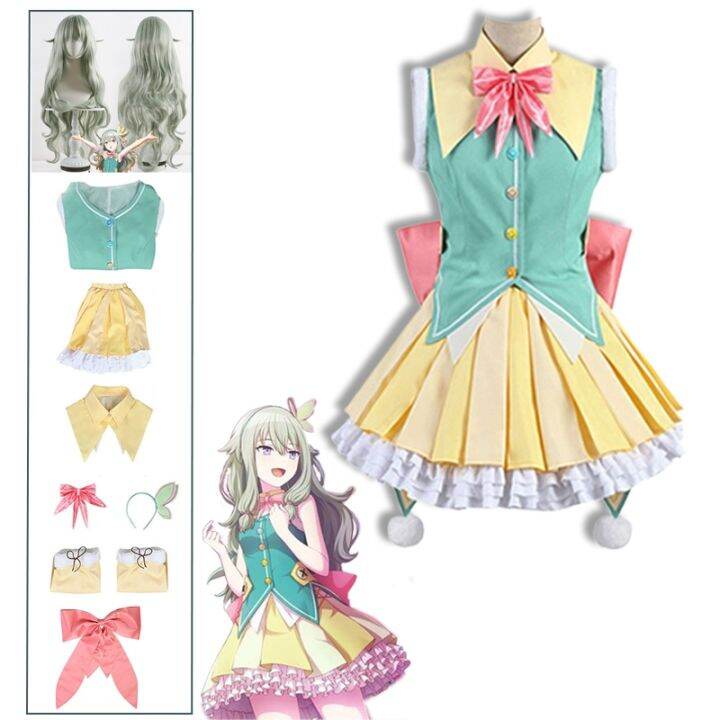 anime-project-sekai-colorful-stage-kusanagi-nene-cosplay-costume-wig-carnival-halloween-christmas-party-clothing-for-women-girls