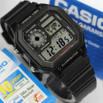 Harga casio illuminator outlet world time