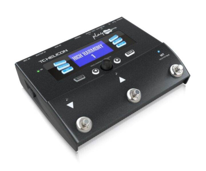 TC Helicon Play Acoustic 3Button Vocal and Acoustic Guitar Effects