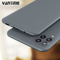 Vantime สำหรับ Samsung Galaxy A42 5G กรณี Ultra Slim Soft หินทราย Matte ป้องกันเหงื่อลื่นกลับปลอก