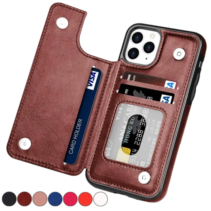 wallet-double-button-with-card-slot-stand-leather-case-for-iphone-15-14-pro-max-13-mini-12-11-se-2022-2020-x-xs-xr-8-7-6-6s-plus