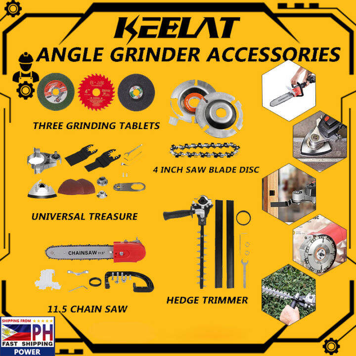 KEELAT Angle Grinder Refit Tool Spare Parts Professional Metal Cutting