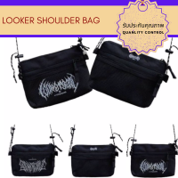 Dao กระเป๋าสะพายข้าง กระเป๋าสะพายไหล่ LOOKER - “ Shoulder Bag “ กระเป๋าสะพายข้าง สีดำใหม่ล่าสุด กระเป๋าคาดอก กระเป๋าสะพายข้างผู้ชาย