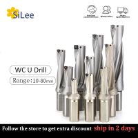 ☑● WC Series Drill Bites Insert Drill 11mm-49mm Depth 2D 3D 4D 5D Indexable U Drill CNC for WCKT03 04 05 06 Insert Machinery Lathes