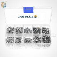 340pcs M3x5-20mm Stainless Hex Socket Button Head Screws Allen bolt Nut Assortment Kit