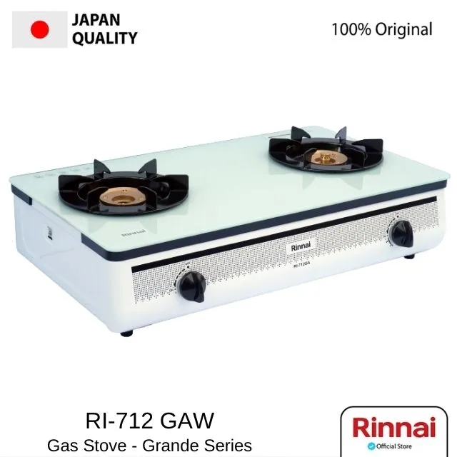 Rinnai Kompor Gas 2 Tungku Ri 712 Gaw New Produk Lazada Indonesia