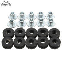 10pcs รถจักรยานยนต์ด้านข้างยาง grommets ปะเก็น fairings สำหรับ Yamaha สำหรับ Honda สำหรับ Suzuki CBR gsxr Ninja ZX YZF สำหรับ KAWASAKI