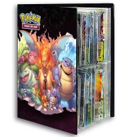 【LZ】 240 Cards Pokemon Album Book Binder Collection Holder Pocket Anime Map Game Card Folder Top Load List Kids Toy Gifts