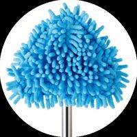 【TIMIN Home Tools】 16ซม. Mop Chenille สามเหลี่ยมผ้าเปลี่ยนหัวเปลี่ยนแผ่นทำความสะอาดห้องครัวเครื่องมือ Rags สำหรับชั้นไมโครไฟเบอร์