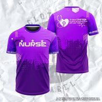 Nurse Jersey Dryfit Shirt - Full Sublimation Shirt for Men &amp; Women comfortable