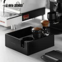 51/53/58mm ABS Coffee Filter Tamper Holder Coffee Knock Box Espresso Tamper Mat Stand Cafe Tools Coffee Accessories for Barista