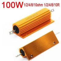 100W วัตต์ 1ohm 2ohm / 4 ohm / 8ohm 10ohm Power Metal resistor สําหรับหลอดแอมป์ทดสอบหุ่นโหลดเครื่องขยายเสียง