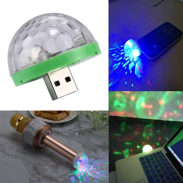 worth-buy-adeeing-หลอดไฟเวที-usb-ไฟดิสโก้ไฟปาร์ตี้-led-แบบพกพาไฟดิสโก้คริสตัลสีสันสดใสสำหรับตกแต่งบ้านงานปาร์ตี้คาราโอเกะ