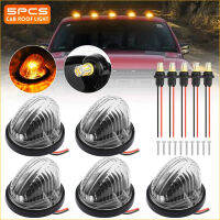 5pcs สำหรับ73-87 Chevy C102030506070 GMC 12V ควันเลนส์ LED TOP Cab หลังคาวิ่ง MARKER Light Kit รถ LED ไฟโคมไฟ Amber