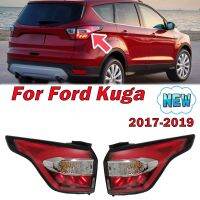 โฟกัสซีดานหยุดไฟตัดหมอกด้านหลังสำหรับ Ford Kuga 2017 2018 2019อุปกรณ์เสริมรถยนต์ชุดไฟท้ายรถยนต์