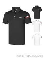 Titleist เสื้อกอล์ฟผู้ชายแขนสั้นเสื้อโปโลกีฬาเย็น,เสื้อกีฬาเหงื่อแห้งเร็วเสื้อเจอร์ซีย์ LINDEBERG ANEW Titledescente TaylorMade1 Transport