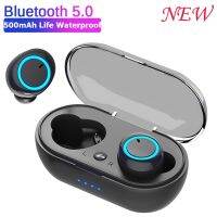 2023 New Y50 TWS Wireless headphones Bluetooth headsets Touch 3D stereo noise cancelling sport earbuds For smartphone PK i7s Y30 Over The Ear Headphon