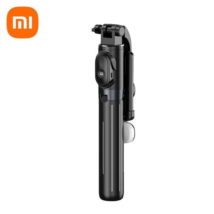 xiaomi-portable-selfie-stick-z8-mobile-live-selfie-fill-light-1-meter-stable-tripod-selfie-pole-10-meter-remote-control-phone-camera-flash-lights