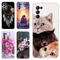 Silicone Case For Oppo Reno 5 5G Case Soft Slim Cute Painted Shell For Oppo Reno5 5G Casing 6.43