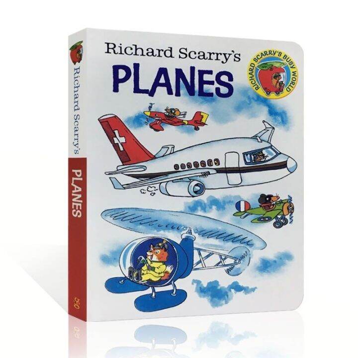 Richard Scarry's Plans Children's Airplane Cardboard Book for Kids ...