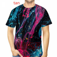 2023 newMens T Shirts Abstract 3D Printed T-Shirts Harajuku Summer Tee O Neck Vertigo Short Sleeve Tops