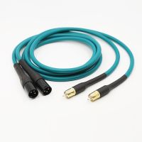 A60 HiFi Cardas RCA to XLR Balanced plug Audio Cable Cardas Cross Audio Amplifier CD DVD player RCA interconnect cable