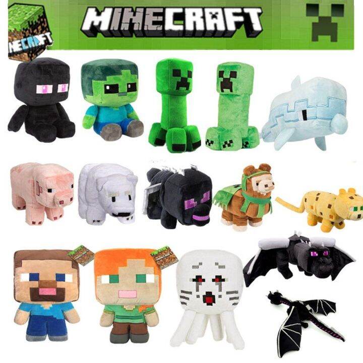 ready-stock-ของเล่นตุ๊กตาแกะ-mh-minecraft-ปลอดสารพิษ-ปลอดภัย-สําหรับตกแต่งบ้าน