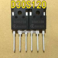 2ชิ้น D30S120 IDW30S120ไปยัง-247 30A/1200โวลต์ทรานซิสเตอร์ใหม่แบบดั้งเดิม IGBT