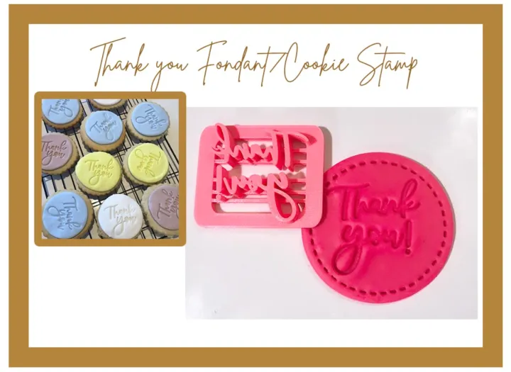 Thank You Fondant & Cookie Stamp Lazada PH