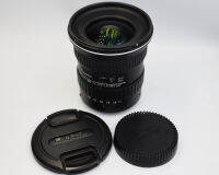 Tokina 11-16mm f/2.8 Pro DX CANON EF Mount การซูมมุมกว้างพิเศษขนาดกะทัดรัดนี้มีค่ารูรับแสงคงที่ f / 2.8 ทำให้สามารถดูและโฟกัสอัตโนมัติได้ในสถานการณ์ที่ม