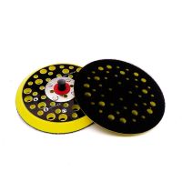 5 inch 125mm 44 Holes Sander Backing Pad Hook&amp;Loop Sanding Pads with 5/16"-24 Thread Dust Free Sanding Disc Holder for MIRKA