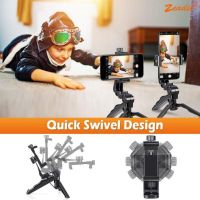 Handheld Grip Stabilizer Tripod Selfie Stick Handle with Bluetooth Shutter Remote For iOS Android Phone