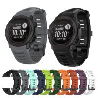 Gelang Silikon untuk Garmin Instinct/2 Jam Tangan Pintar Gelang Pengganti Tali untuk Garmin Instinct Aksesori Olahraga Pintar