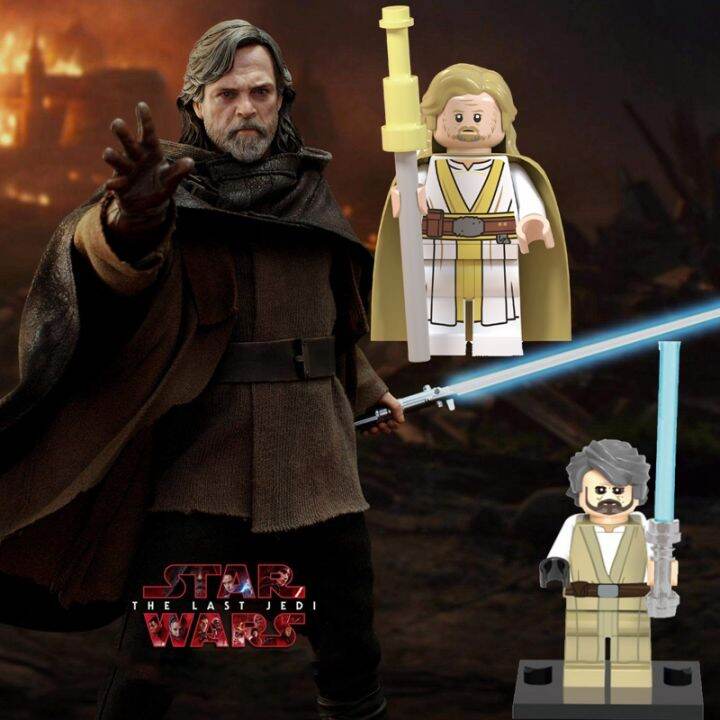 Luke Skywalker StarWars Birthday Gift Education Toys For Children DIY ...