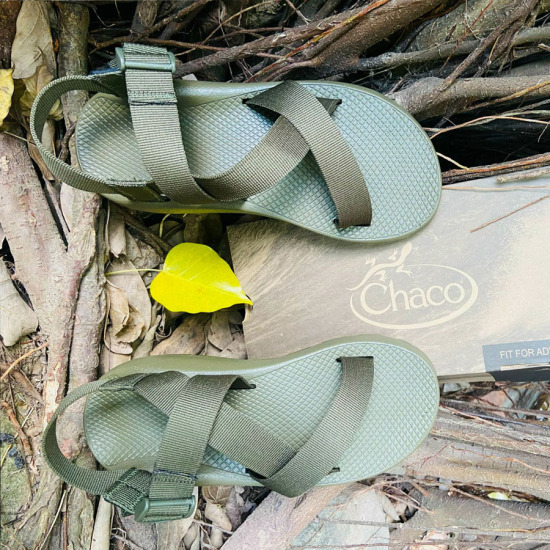 Gi y d p sandal chaco m u x ng an xanh r u nam n full size 38