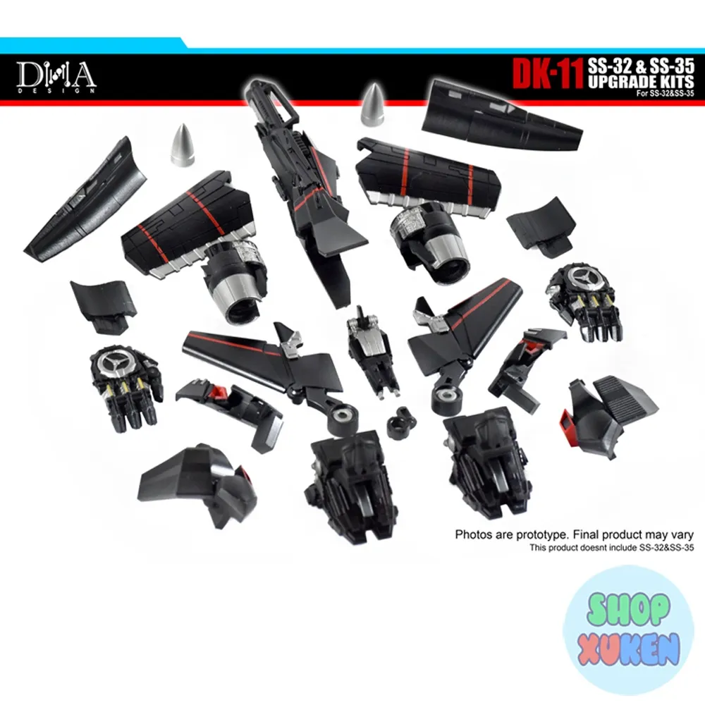 Phụ Kiện DNA DK11 Nâng Cấp Của Optimus Prime và Jetfire (SS32 & SS35)  Transformers Studio Series Upgrade Kits 