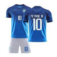 【เสื้อกีฬา เสื้อฟุตบอล】 นิวบราซิลนิวเจอร์ซีย์ 1920 America Cup Main Away Away Brazilian Football Suit No. 10 ทีม Neym