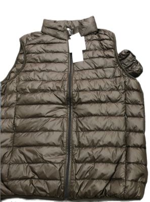 ♗ hnf531 KER252 2021 down jacket vest man short lightweight vest waistcoat standing collar plus size autumn and winter vest