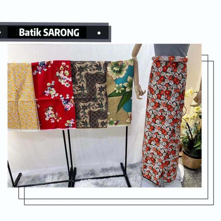 batik-sarong-พร้อมส่ง-ผ้าถุงลายไทย-เย็บสำเร็จ-ผ้าถุงลายไทย-กว้าง-2-เมตร-ผ้าถุงสำเร็จ-ผ้านิ่ม-ไม่ลื่น-ซับน้ำดี-สีไม่ตก