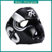 Moon Afterglow Boxing Headgear Ventilated Full Coverage Face Cover for
